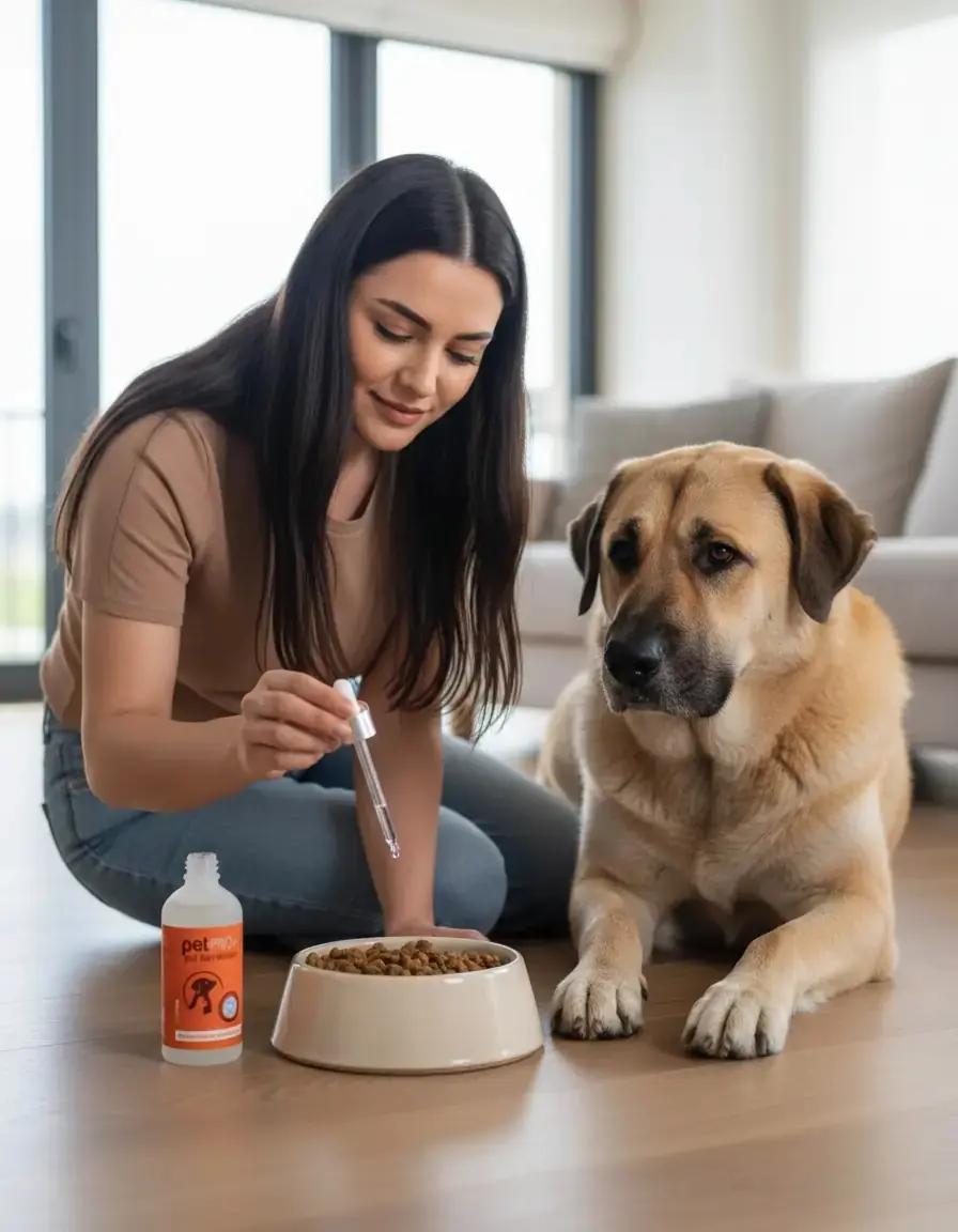 PetPro+ köpek probiyotik şişesi